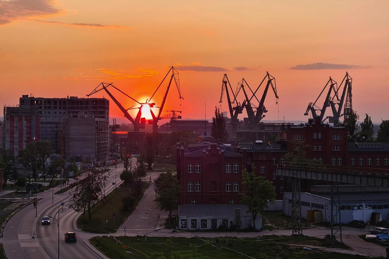Flatbook - City Center Apartments Doki Living Gdansk Exterior foto