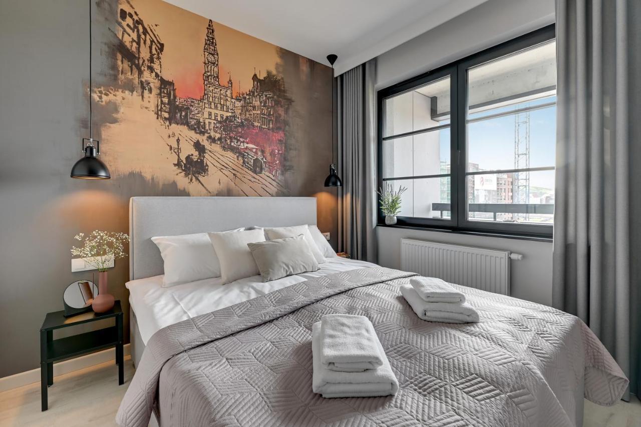Flatbook - City Center Apartments Doki Living Gdansk Exterior foto